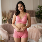 Total 10 Pieces Combo Offer 5 Pieces bra With Matching 5 Pieces Pnaty - Image 6